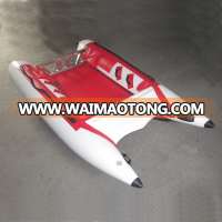 High Speed Fiberglass Boat, Inflatable Speed Boat with PVC