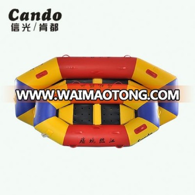 Hot Sale Best Pvc Beautiful Colorful River Kayak Rafting Boat