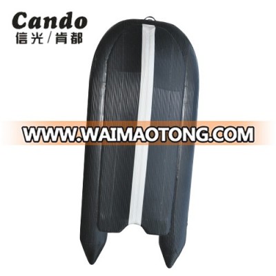 Ce Cando Vib300 Korea Pvc/Frg Hypalon/Germany Mehler Pvc Inflatable Fishing Boat