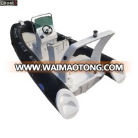 2019 Year Hot Sale Outboard Engine Luxury Inflatable Boat RIB CE