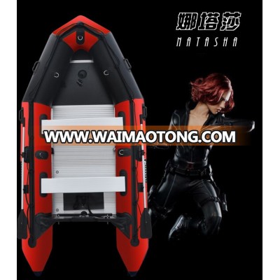 CANDO CE certificate TY310 the inflatable fishing/Sport boat PVC/Hypalon Aluminum Floor with cheap price