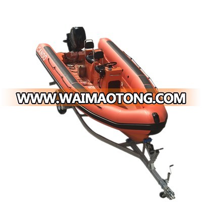 Quality Guarantee Aluminum Small RIB580T Fishing Fiberglass Fishing Boat